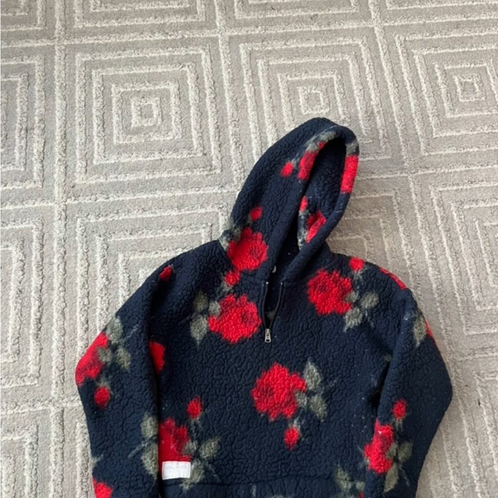 Abercrombie kids Sherpa sweatshirt size9/10